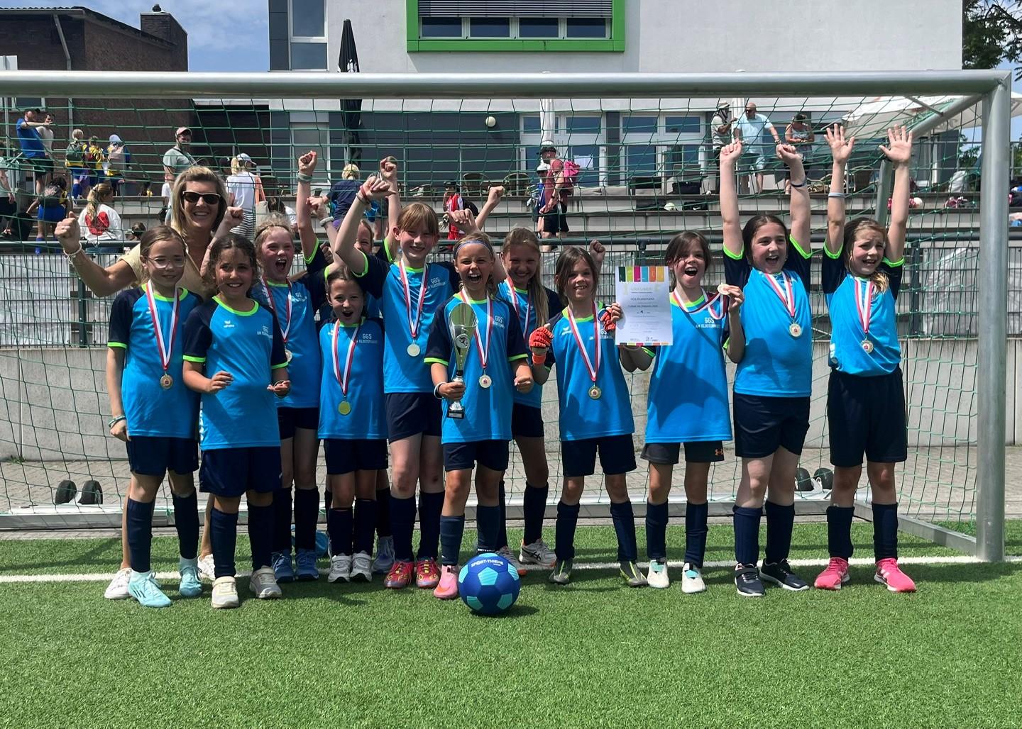 Fußball-Stadtmeister GGS Klostermarkt