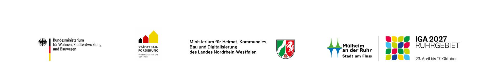 Logoleiste mit den Förderlogos
