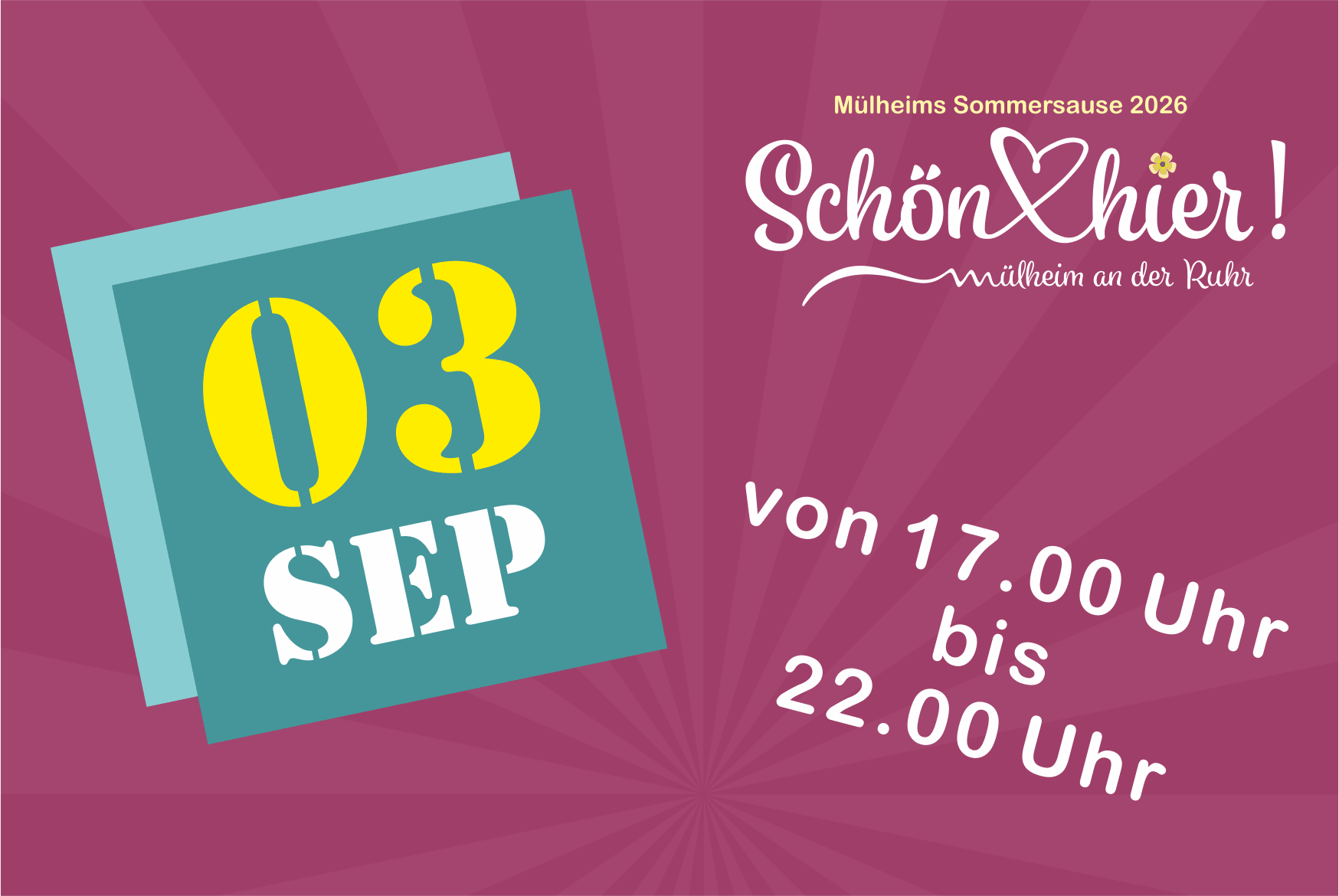 Schön hier September