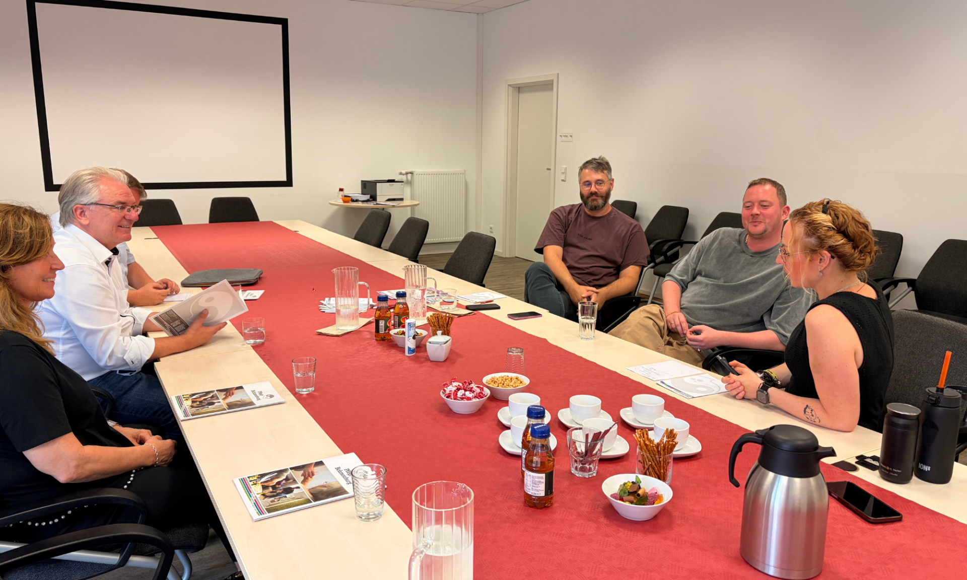Oberbürgermeister Marc Buchholz bei Pflege Behmenburg GmbH