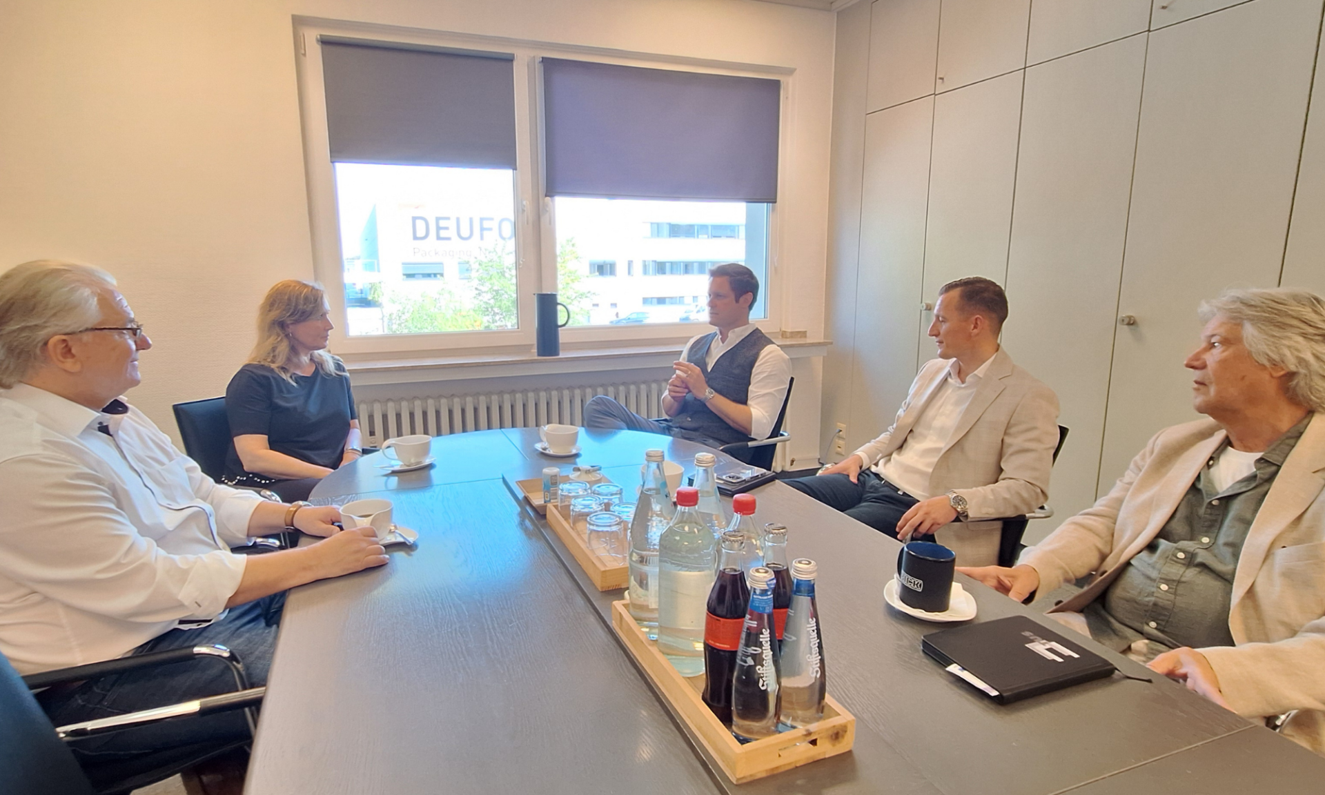 Oberbürgermeister Marc Buchholz bei der TUS – Technologie und Umweltservice GmbH