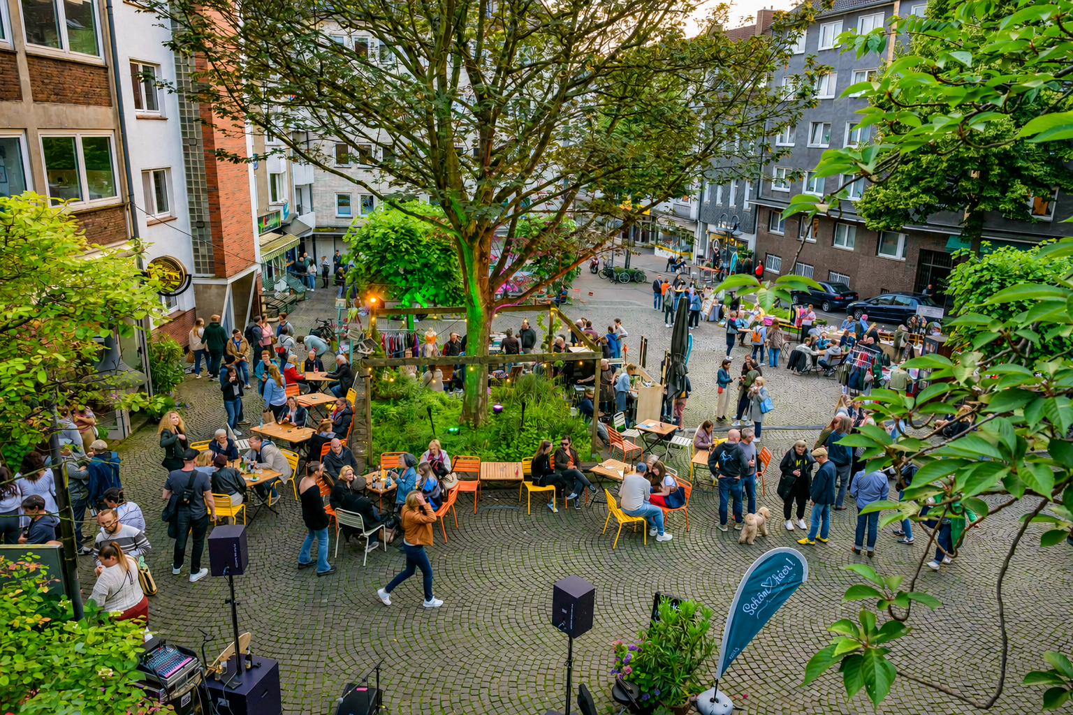 "Schön hier!" in der Altstadt